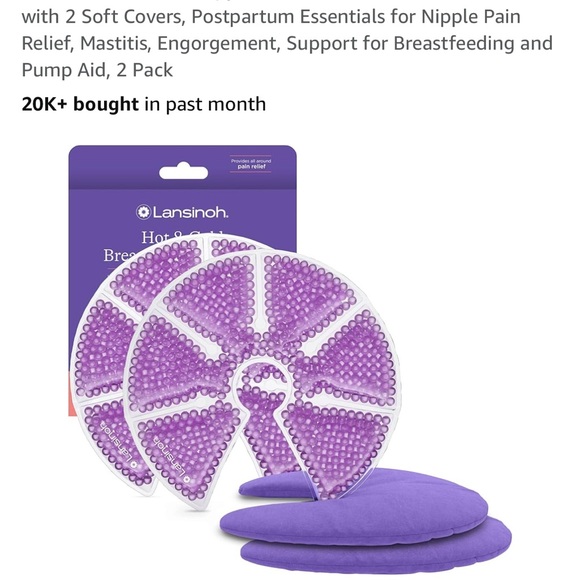 Lansinoh Other - Lansinoh Breast Therapy Packs with Soft Covers